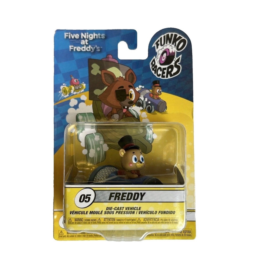 Funko Racers Five Nights at Freddys 05 Freddy Die-Cast Vehicle FNAF New